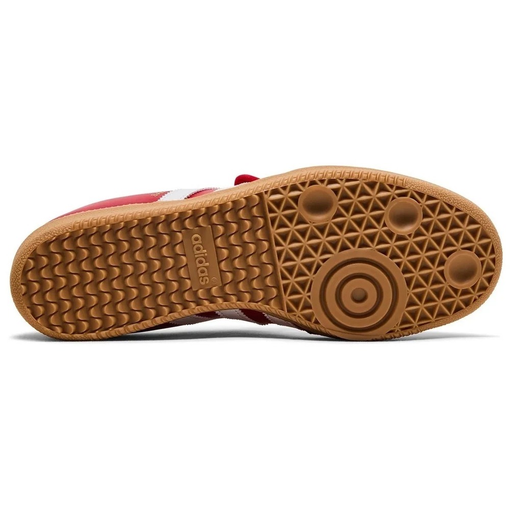 adidas Samba Jane Womens Size 10 Scarlet White Gum Shoes JQ6446  NEW - Picture 5 of 5